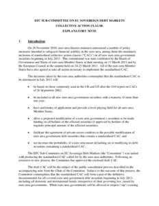 Bonds / Finance / Security / Collective action clause / Bearer bond / Syndicated loan / Government bonds / Municipal bond / Financial economics / Economics / Debt