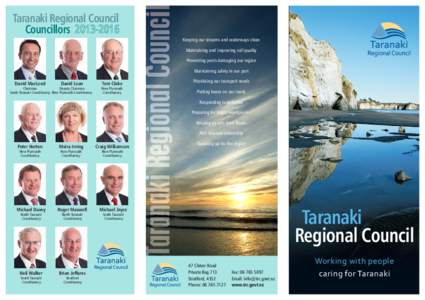 Taranaki Regional Council - profile brochure