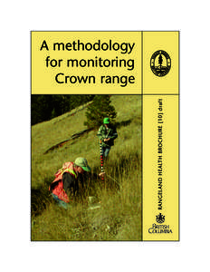 RANGELAND HEALTH BROCHURE [10] draft  A methodology for monitoring Crown range