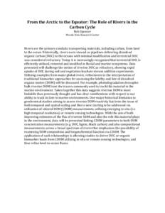 Aquatic ecology / Water / Colored dissolved organic matter / Organic chemistry / Dissolved organic carbon / Leachate / 2 / 5-Dimethoxy-4-chloroamphetamine / Carbon / Chemistry / Environmental chemistry / Chemical oceanography