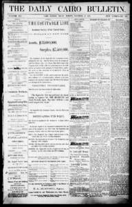 The daily Cairo bulletin. (Cairo, Ill[removed]p ].