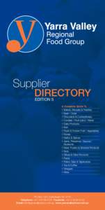 Supplier  DIRECTORY edition 5  A Complete Guide To