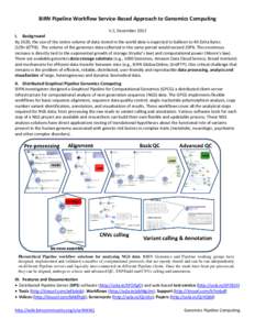 Genomics / Groupware / Management / Workflow / Computational genomics / Kepler scientific workflow system / Bioinformatics workflow management systems / Workflow technology / Bioinformatics / Science