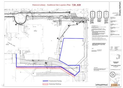 Fenwick Library - Southwest Site Logistics Plan[removed]W/ W