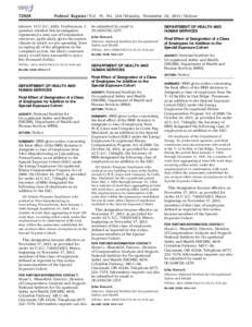 [removed]Federal Register / Vol. 76, No[removed]Monday, November 28, [removed]Notices interest. 15 U.S.C. 45(b). Furthermore, I question whether this investigation