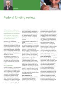 FUNDING  Bill Daniels Federal funding review
