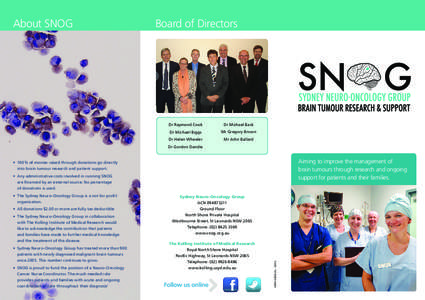 About SNOG  Board of Directors