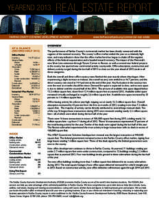 YEAREND[removed]REAL ESTATE REPORT FAIRFAX COUNTY ECONOMIC DEVELOPMENT AUTHORITY