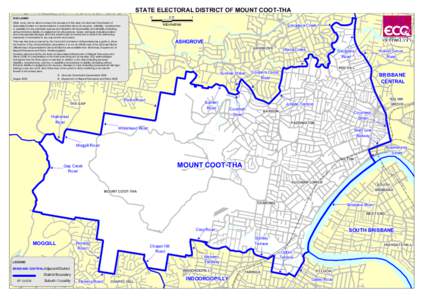 STATE STATE ELECTORAL ELECTORAL DISTRICT DISTRICT OF OF MOUNT MOUNT COOT-THA