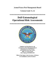 DoD Entomological Operational Risk Assessments