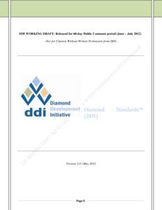 Microsoft Word - Draft Standards for Public Comment.doc