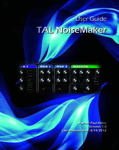 Synthesizer / Waves / Music / Sound / Virtual Studio Technology