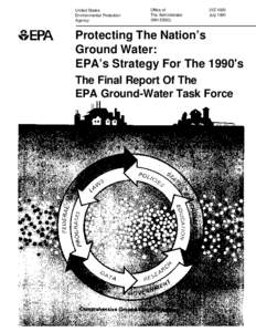 Protecting the Nation's Ground Water: EPA's Strategy for the 1990's, The Final Report of the EPA Ground-Water Task Force, July[removed]U.S. EPA Office of the Administrator Publication EPA/21Z-1020