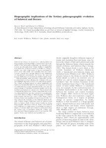 Tertiary palaeogeography of Sulawesi and Borneo  133