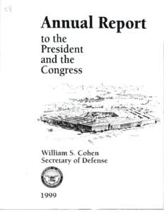 Annual Report to the President and the Congress