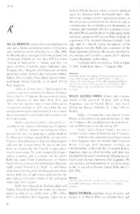 Francis Kelly / Lucius Kelly / Thomas Kelly / Thomas Joseph Kickham / Patrick Kelly / Kennedy family / Kelly / Politics of Canada / Politics of Prince Edward Island / Prince Edward Island / John Kickham