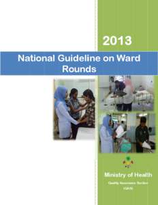 Microsoft Word - National Guideline on Ward Rounds in the Maldives final draft 26th Sept 2013