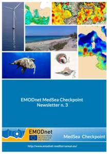 EMODnet MedSea Checkpoint Newsletter n. 3  The Project is funded by the EC-DG for Maritime Affairs and Fisheries Contract MARE – Lot 2 The Mediterranean Sea  1