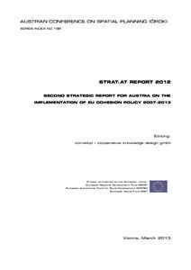 AUSTRIAN CONFERENCE ON SPATIAL PLANNING (ÖROK) SERIES INDEX N0 188 STRAT.AT REPORT[removed]SECOND STRATEGIC REPORT FOR AUSTRIA ON THE