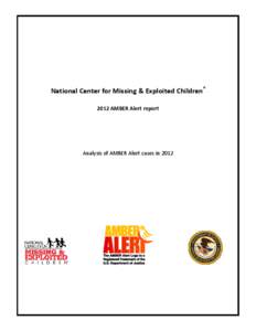 Microsoft Word[removed]Annual AMBER Alert Report_FINAL.docx