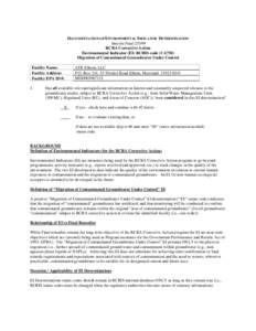 Aquifers / Water pollution / Environmental science / Soil contamination / Aquatic ecology / Groundwater / Trichloroethylene / Perchlorate / Drinking water / Water / Chemistry / Environment