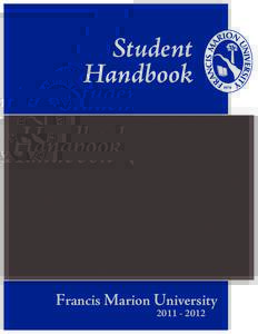 Student Handbook Francis Marion University[removed]