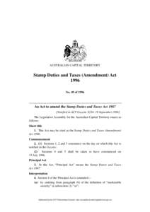 Taxation in Australia / Taxation in Singapore / Taxation in Sweden / Government / Public economics / Law / Taxation in the United Kingdom / Taxation in the United States / Stamp duty