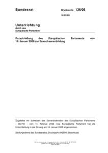 Bundesrat  Drucksache