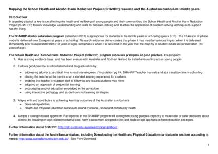 Health / Personal life / Positive psychology / Human behavior / Alcoholism / Drug addiction / Role / Victorian Essential Learning Standards / Social determinants of health / Ethics / Alcohol abuse / Public health