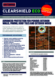 BRITANNIA  DATA SHEET CLEARSHIELD ECO