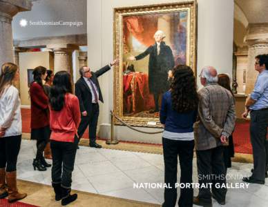 SmithsonianCampaign SMITHSONIAN national portrait gallery