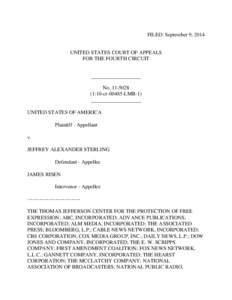 FILED: September 9, 2014 UNITED STATES COURT OF APPEALS FOR THE FOURTH CIRCUIT ___________________ No[removed]:10-cr[removed]LMB-1)