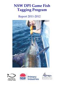 NSW DPI Game Fish  Tagging Program Report[removed]