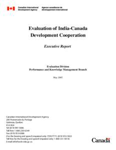 Government / Politics / Department for International Development / Shastri Indo-Canadian Institute / Canada India Institute-Industry Link Project / Economy of India / Canada–Mali relations / KAIROS / Foreign relations of Canada / Canadian International Development Agency / Development