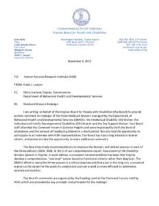 Disability / Federal assistance in the United States / Healthcare reform in the United States / Medicaid / Presidency of Lyndon B. Johnson / Patient Protection and Affordable Care Act / Nursing home / Waiver / Developmental disability / Health / Medicine / Law