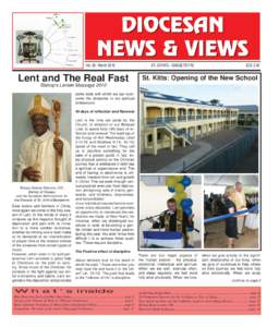 Vol. 29, March[removed]Lent and The Real Fast ST. JOHN’S - BASSETERRE