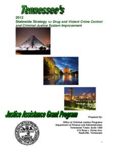 2012 Statewide Strategy Drug and Violent Crime Control and Criminal Justice System Improvement for