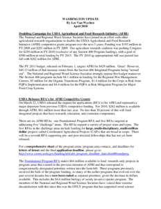 Soil contamination / Organic chemistry / United States Environmental Protection Agency / Endocrine disruptors / Pesticides / Food Quality Protection Act / Atrazine / Glyphosate / Clean Water Act / Chemistry / Herbicides / Environment