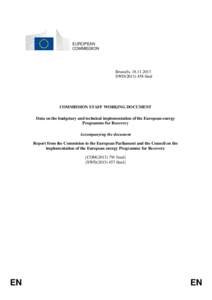 EUROPEAN COMMISSION Brussels, [removed]SWD[removed]final