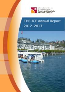 THE-ICE Annual Report THE-ICE Level 4, 540 George Street | Sydney NSW 2000, Australia Tel: + |  |www.the-Ice.org | ABN: 