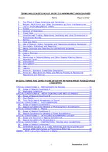 RACECOURSE GUIDANCE DOCUMENT