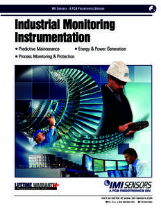IMI Sensors - A PCB Piezotronics Division  Industrial Monitoring Instrumentation 