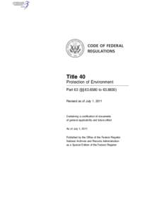 Federal Register / United States Code / Politics of the United States / Politics / Title 1 of the Code of Federal Regulations / Title 35 of the Code of Federal Regulations / Code of Federal Regulations / United States administrative law / Government