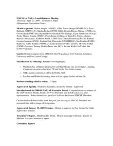 North Central Association of Colleges and Schools / Oak Ridge Associated Universities / International Coalition of Library Consortia / New Mexico State University / Education in the United States / New Mexico / Association of Public and Land-Grant Universities / Consortium for North American Higher Education Collaboration