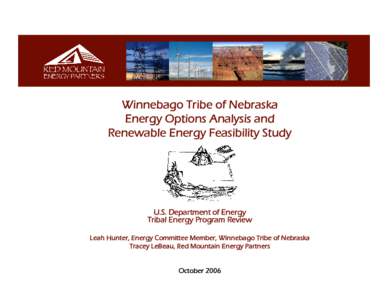 Winnebago Tribe - Wind Feasibility Project and Energy Options Analysis and Organizational Development