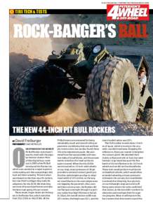 Electronically rEPRINTED FROM MARCH[removed]Tire Tech & Tests Rock-Banger’S Ball