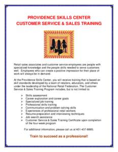 Skill / Sales / Customer service / Customer service training / YMCA Training /  Inc. / Business / Customer experience management / Learning