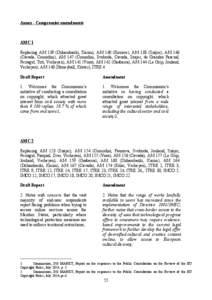 Annex ­ Compromise amendments  AMC 1 Replacing  AM  139  (Dzhambazki,  Karim),  AM  140  (Rozière),  AM  138  (Szájer),  AM  146  (Cavada,  Comodini),  AM  147  (Comodini,  Svoboda,  Cavada,  S