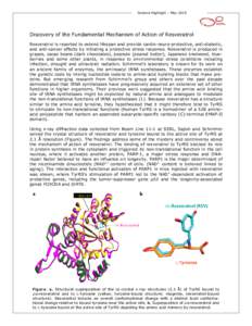 Protein biosynthesis / Programmed cell death / Resveratrol / Paul Schimmel / Poly ADP ribose polymerase / Transfer RNA / P53 / Translation / Aminoacyl tRNA synthetase / Biology / Biochemistry / Chemistry