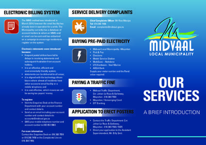 Meyerton / Vereeniging / Email / CNR / Post Office Ltd / Bank / Computing / System software / Software / Midvaal Local Municipality